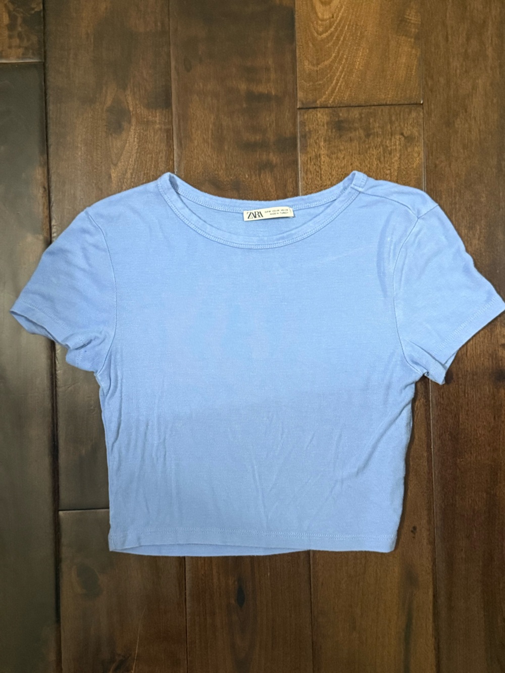 Zara Kids Sky Blue Short Sleeve Tee